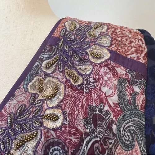 Top túnica SOFT AROUND para mujer talla PM todos juntos retazos medios mixtos - Imagen 6 de 13