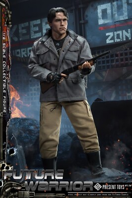 PRESENT TOYS PT-sp79 1/6 Future Warrior Terminator Arnold Action
