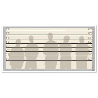 PSI Crime Scene Murder Mystery MORGUE 6/' Body Bag Halloween Birthday party decor