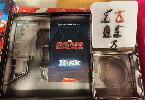 Marvel Captain America Civil War RISK Board Game. Hasbro Complete, Fab Condition - Picture 5 of 13