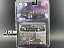 Mini GT BMW Alpina B7 xDrive Dravit Grey Metallic #619 1/64