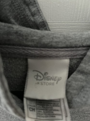 NYC Disney Store Mickey Mouse Sweatshirt Hoodie Gray Adult Small Lightly Used! - Picture 3 of 8