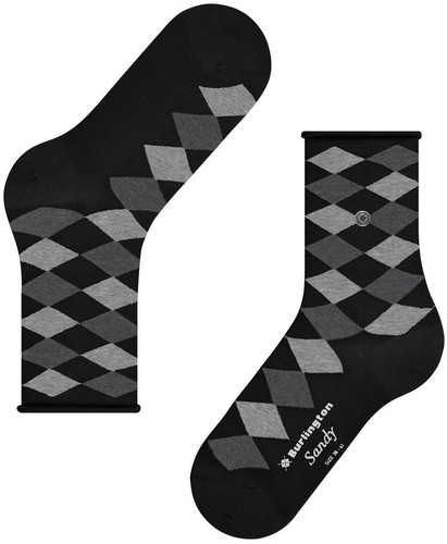 Burlington Womens Sandy Short Socks - Black - Picture 4 of 5