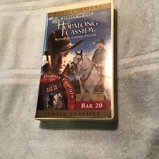 William Boyd Hopalong Cassidy Bonus Feature Bar 20 VHS 2001