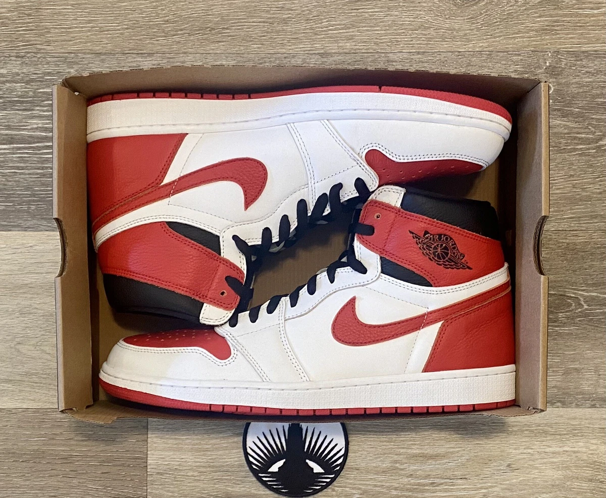 Nike Air Jordan 1 Retro High OG 'Heritage' White Red Black 555088