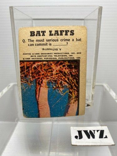 Tarjetas de goma de mascar de Batman de A&BC (Bat Laffs) * Elige la que necesitas * 1966 - Imagen 30 de 92