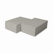 4 x 6" Gray Colored Memo Note Pads – 5 Pads per Pack, 100 Sheets per Pad