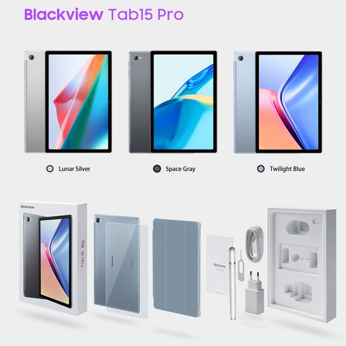 Blackview Tab 15 Pro 14GB+256GB Tablet Andriod 4G LTE+WiFi Widevine L1 8280mAh - Bild 13 von 13