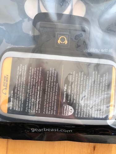 Gear Beast Sports Armband Case For Apple iPhone X, 6, 6s, 5 - Picture 2 of 5