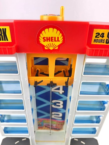 Vtg 1960s Sears 6 Floor Parking Garage / Shell Gas Station Cars Not Included - Imagen 13 de 20
