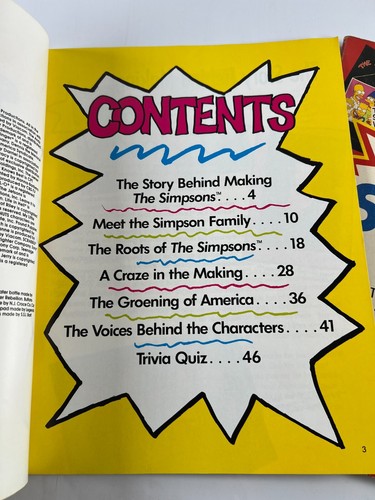 Lot of 2 Consumer Guide Simpson Mania 1990 Profiles, Clothing, Merchandise.. - Picture 10 of 15