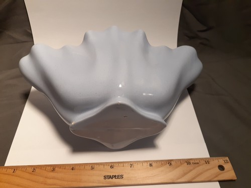 MCM METLOX Romanelli Art Deco California Poppy Petal Vase Purple Lavender Blue - Picture 12 of 18