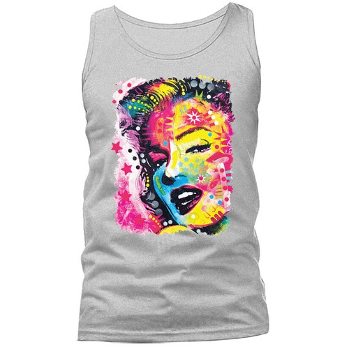 Camiseta sin mangas Monroe colorida para mujer 2 - Imagen 10 de 11