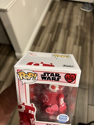 Funko POP! Star Wars Valentine's Day R2-D2 Funko Shop