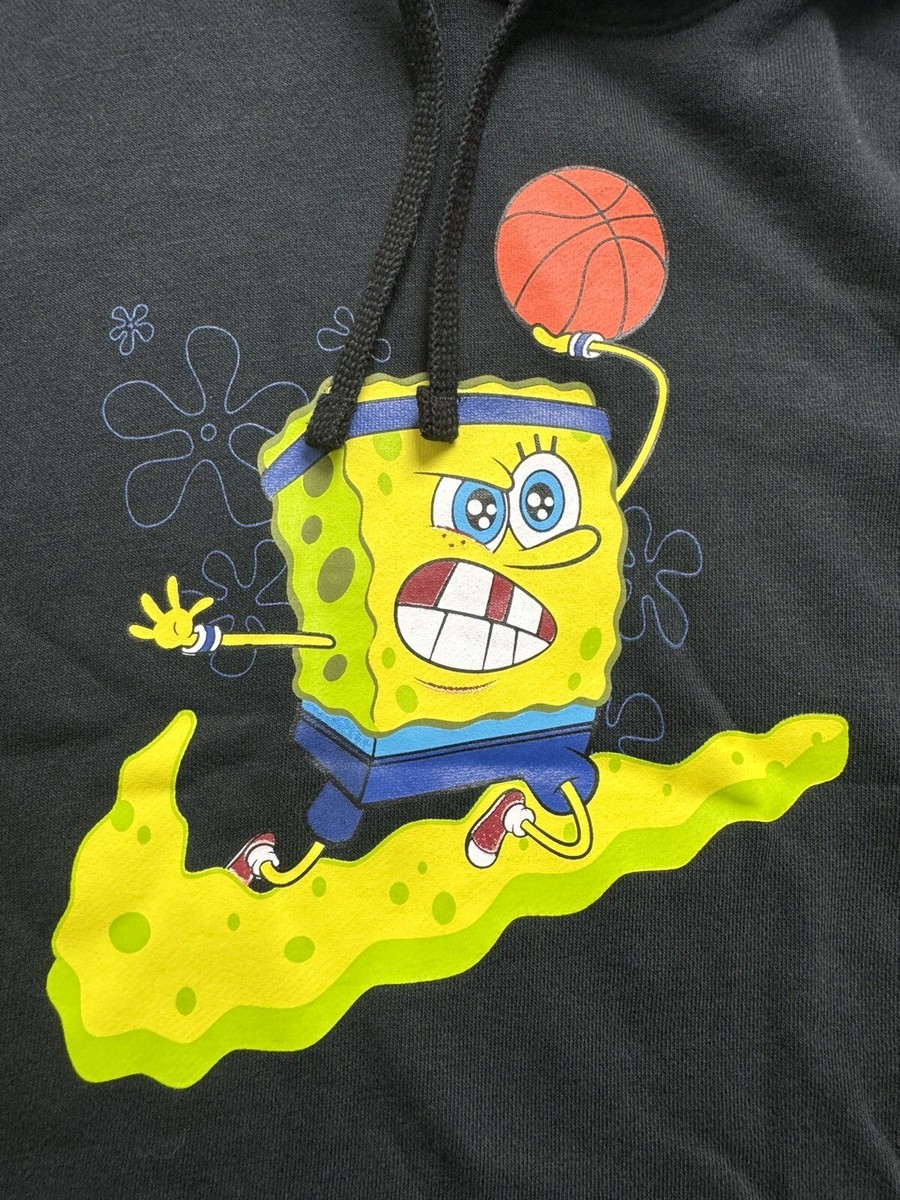 パーカー・フーディ Nike Kyrie x Spongebob Dri-Fit Patrick Star Hoodie Black 19 s-l1200.jpg