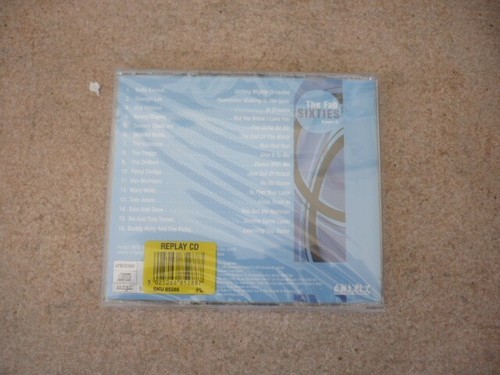 THE FAB SIXTIES-Volume 16-CD-16 Tracks-Various Artists-2005-Musicbank-Sealed - Picture 2 of 2