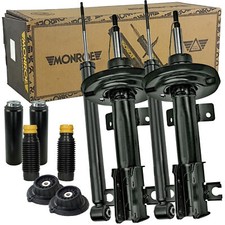 4x MONROE Stoßdämpfer + Domlager Service-Kit für FIAT BRAVO II