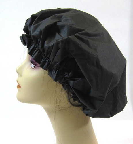 LOT OF 2--REUSABLE,EXTRA LARGE SIZE,SOLID VINYL SHOWER CAP--LH1221 - Picture 8 of 8
