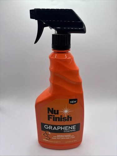 Nu Finish Graphene Coating Spray for Exterior Surfaces Graphene + Ceramic 24 Oz