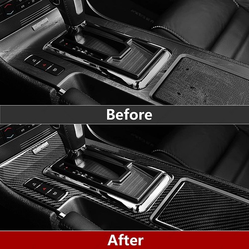 7D - Glossy Carbon Fiber Vinyl Film Car Interior Wrap Stickers Auto Bubble-Free - Picture 5 of 13