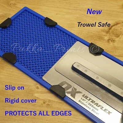 PUKKA PRINTS Plastering TROWEL SAFE Edge Protector Case Fits Superflex 1 2 Finatex Rose Gold