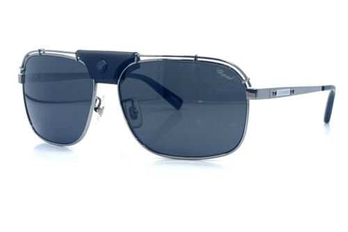 NOUVELLES LUNETTES DE SOLEIL CHOPARD AUTHENTIQUES SCHA02 568P VERRES POLARISÉS / acheter titane.
