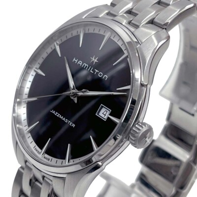 れ*ン様 HAMILTON JAZZMASTER Gent Quartz Jazzmaster Gent Quartz - Dial color:Black - H32451131