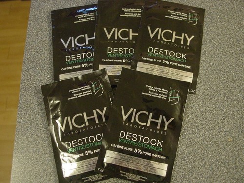 VICHY DESTOCK STOMACH ANTICELLULITE GEL - CREAM WOMEN 35ml / 5 Sample Packs