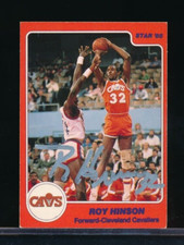 1984 Star #218 Roy Hinson signed auto autograph crisp silver sharpie 02