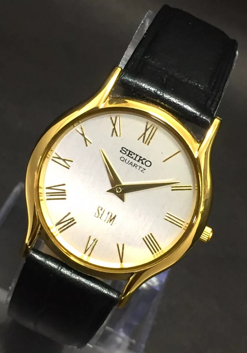 Thin shop seiko watch
