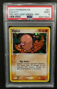 Pokemon DIGLETT #50 Japanese Base Set Common NEAR MINT/MINT PACK FRESH Pokemon DIGLETT #50 Japanese Base Set Common NEAR MINT/MINT PACK FRESH