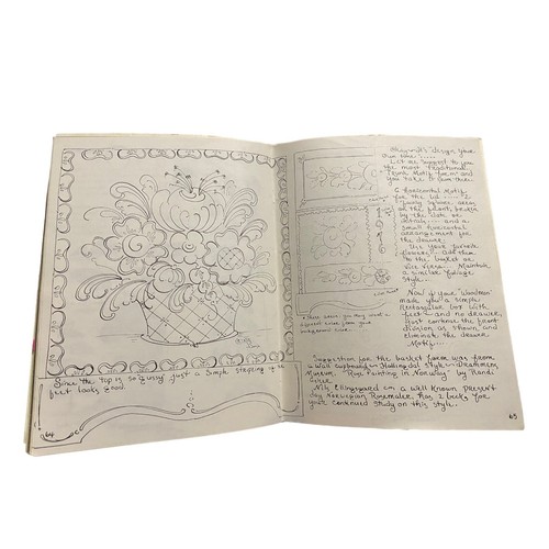 Rosemaling Primer JoSonja Jansen Vintage 1976 Folk Art Tole Painting Book - Picture 7 of 8