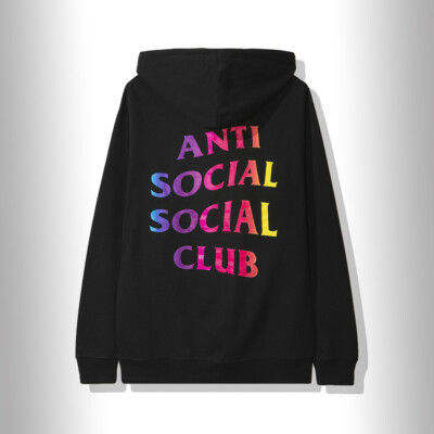 ANTI SOCIAL SOCIAL CLUB MORE LOVE MORE HATE HOODIE フーディ DS New Anti social social Club More hate more love Hoodie M
