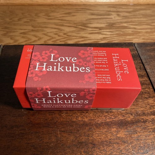 Love Haikubes von Forrest Pruzan kreative japanische Poesiewürfel romantische Würfel