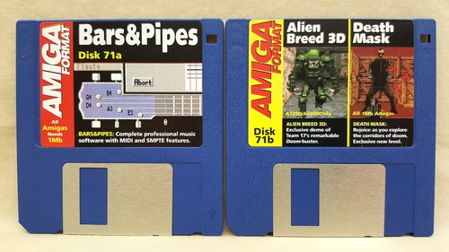 Revista Formato Amiga con Discos ©Mayo1995 Barras y Tubos Raza Alienígena Máscara de la Muerte 3D + MÁS - Imagen 3 de 12