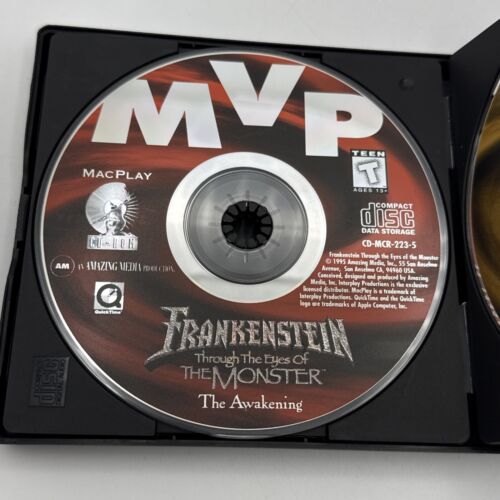 Vintage MacPlay MVP Set LaserLine Frankenstein Descent Dungeon Master II MORE - Picture 4 of 7
