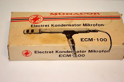 Monacor Electret Kondensator Mikrofon ECM-100 - AV001897