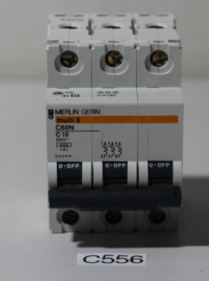Merlin Gerin multi9 C60N C10 fuse machine (C556-R43)