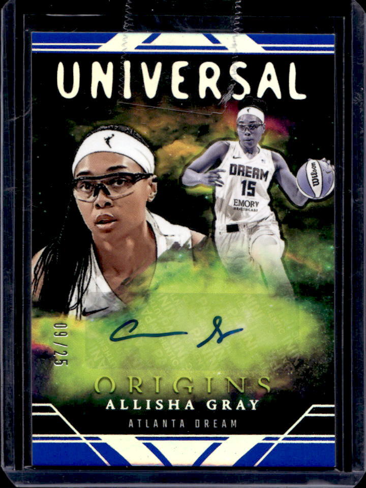 2024 Panini Origins WNBA Allisha Gray Universal Auto Blue #9/25 #UA-AG