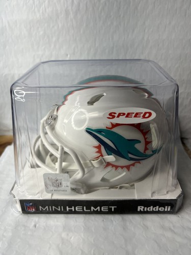 Minicasco firmado por Larry Little autografiado Riddell Miami Dolphins Salón de la fama 1993 - Imagen 4 de 7