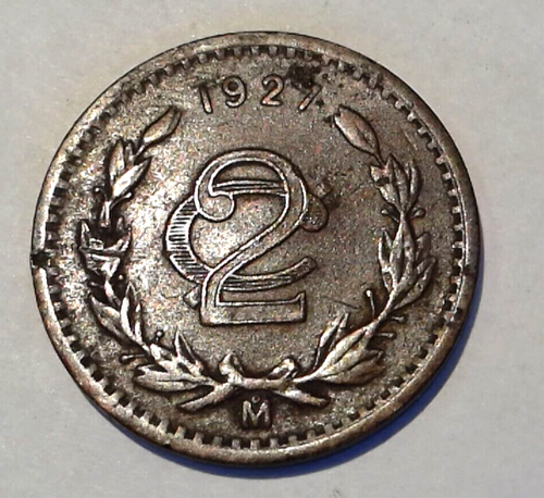 1927 Mexico 2 Centavos #1703