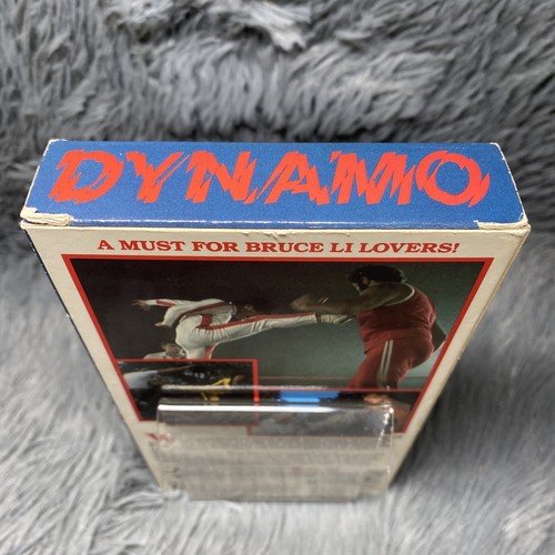 Bruce Li Dynamo VHS 1978 Embassy Video Eternal Films Kung Fu Fighting Movie Rare - Picture 6 of 8