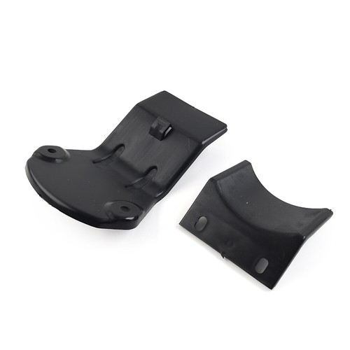 Black For Yamaha PW 50 Motorcycle Front & Rear Mud Flaps Kit - Picture 2 of 11