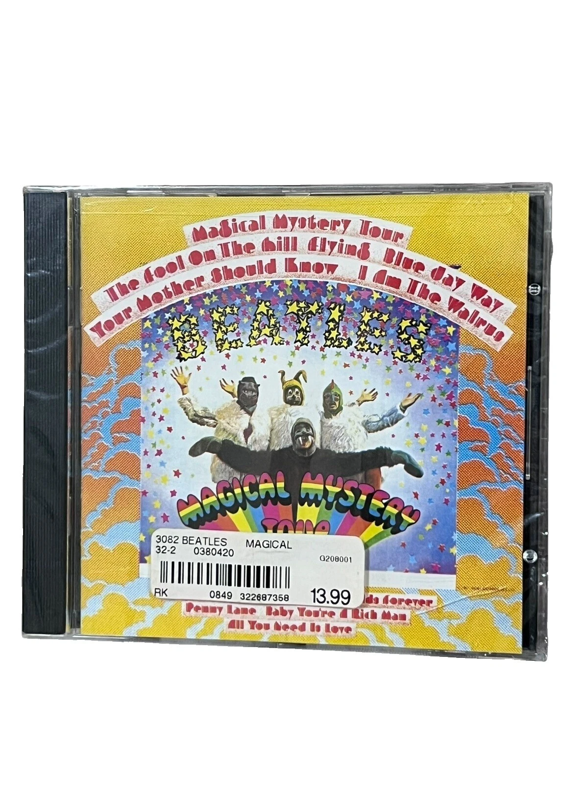 The Beatles Single Rock Music CDs