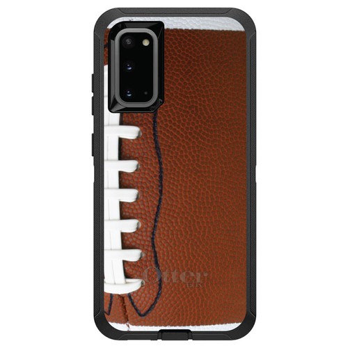 OtterBox Defender for Galaxy S (Choose Model) Football Texture Photo Laces - Picture 1 of 10
