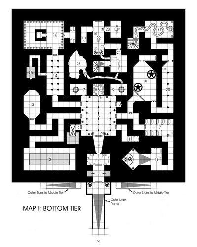 DUNGEON DELVE SPECIAL #1: The Sacred Temple of Erwadu (AD&D/D&D/OSR Modul) - Bild 4 von 5