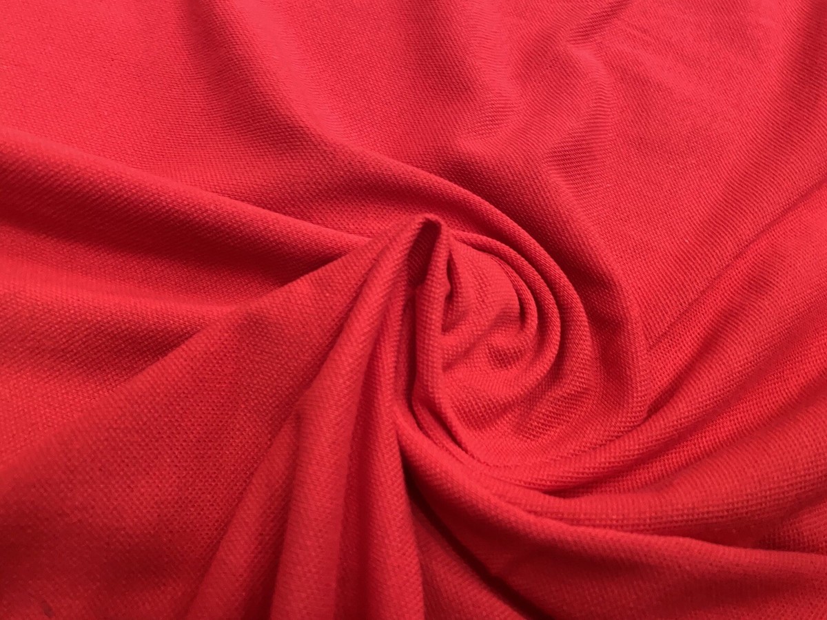 100 Cotton Pique Jersey Polo Shirt Knit Dress Fabric Per Metre