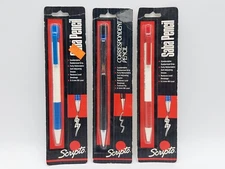 Lot Of 3 Vintage 1990-91 SCRIPTO Mechanical Pencils - NOS Sealed!