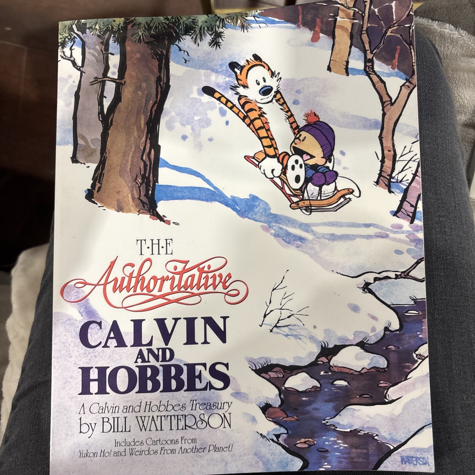 The Authoritative Calvin and Hobbes Treasury in Good Condition