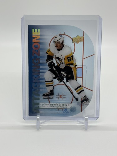 2022-23 Upper Deck Series 1 Attacking Zone Acetate Die-Cuts #AZ-16 Sidney Crosby